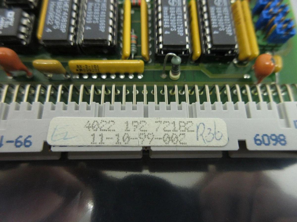 Used Phililps 4022.192.72182 Processor Relay PCB Card LNSA FEI Company XL 830 Used