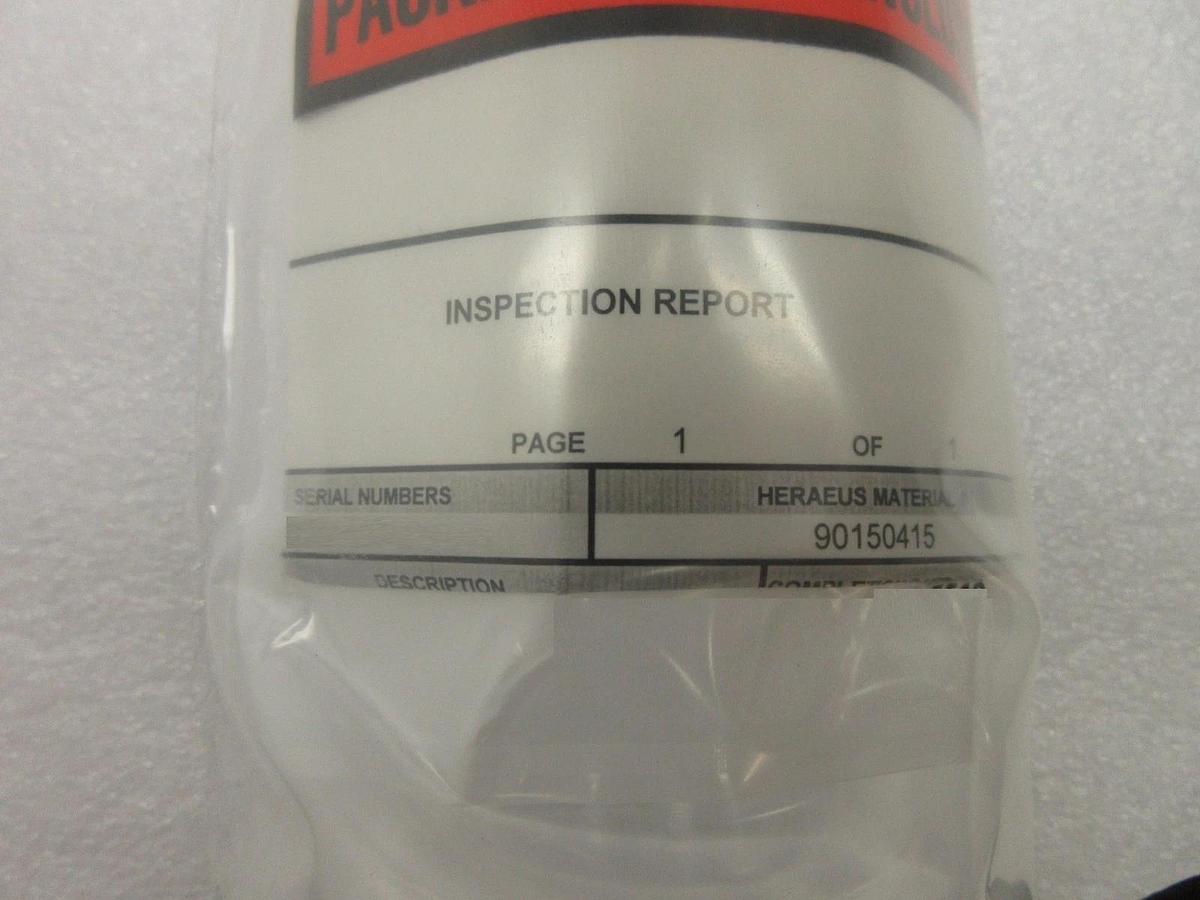 Used Heraeus 90150415 HTU Vacuum Anneal Plasma Tube New