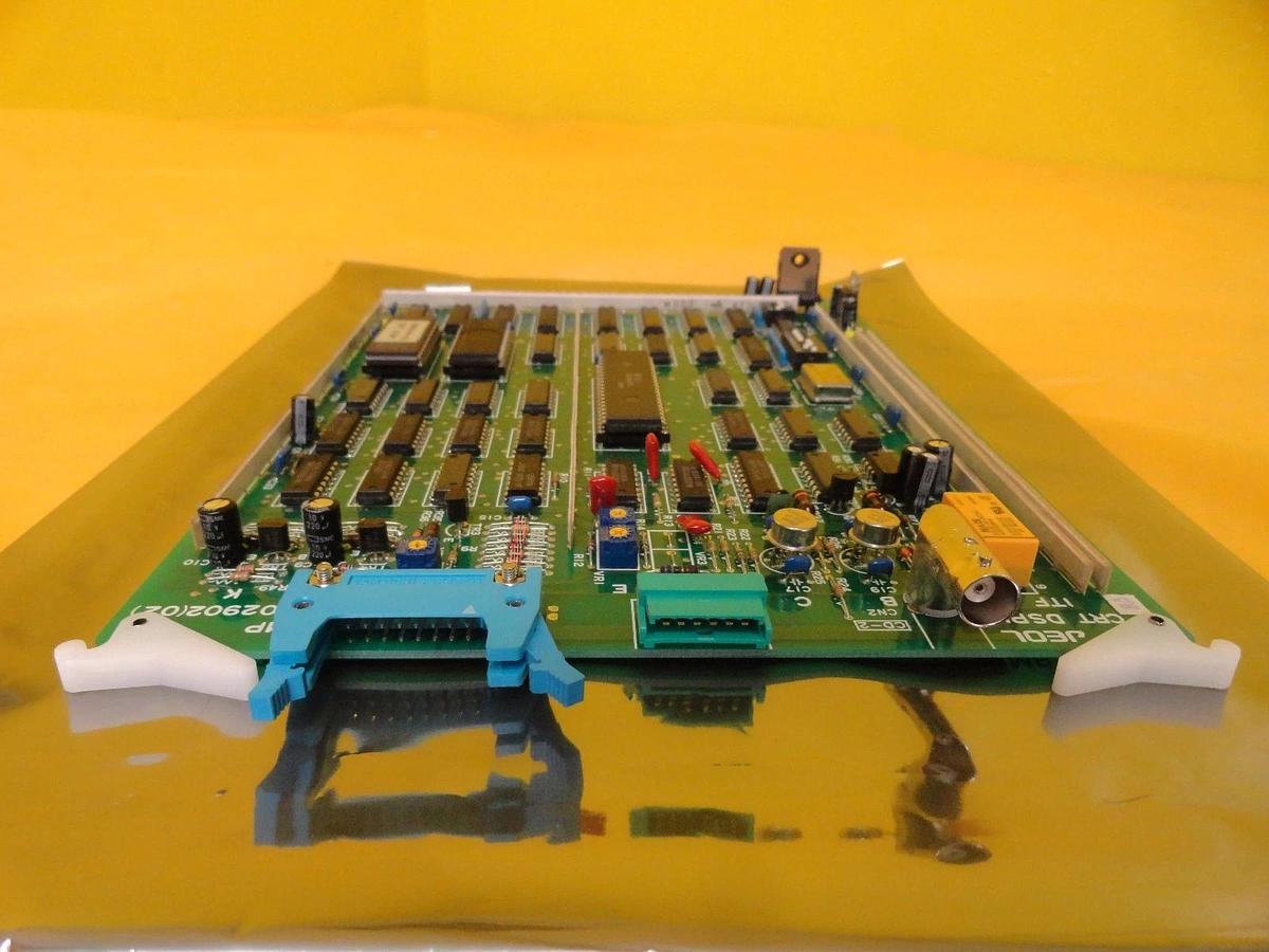 Used JEOL MP002902(02) CRT DSPL ITF PB Interface Board PCB Card JEM-2010F Working
