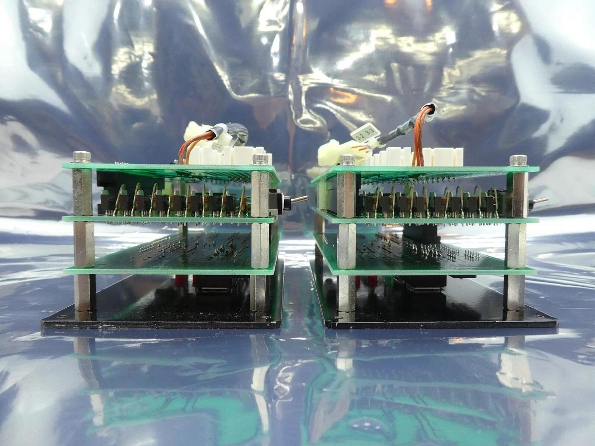 Used TEL Tokyo Electron Sub Tank Auto Supply Operation Panel PCB Lot of 2 Working
