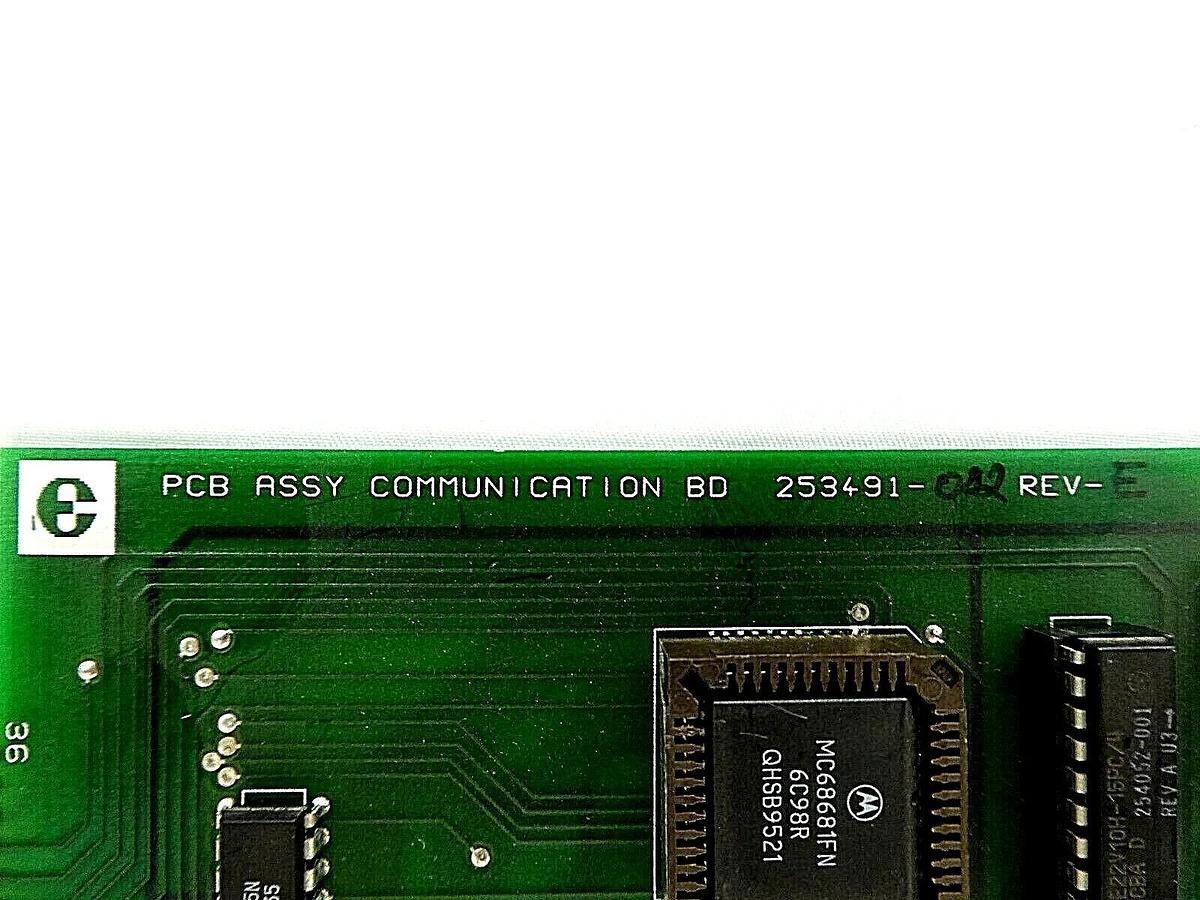 Used Electroglas 253491-002 Communication Assembly PCB Card 4085x PSM Working
