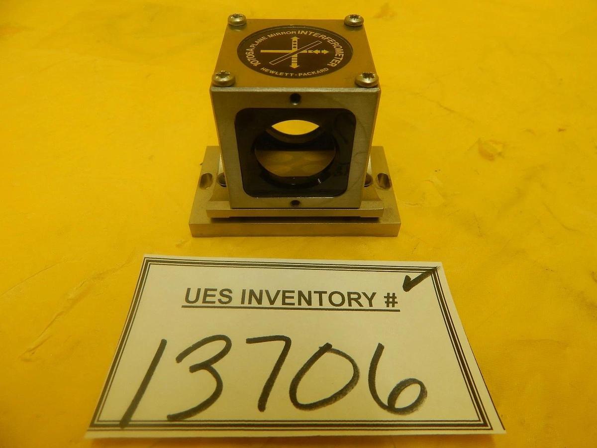Used HP Hewlett-Packard 10706A Plane Mirror Interferometer with Pivot Mount Used
