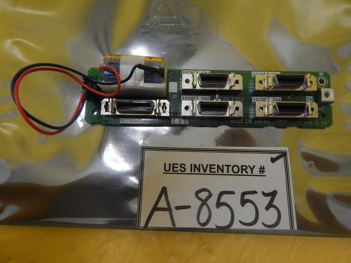Used Mitsubishi Q173DV PLC SSCNET Channel Distribution PCB TEL PR300Z Used Working