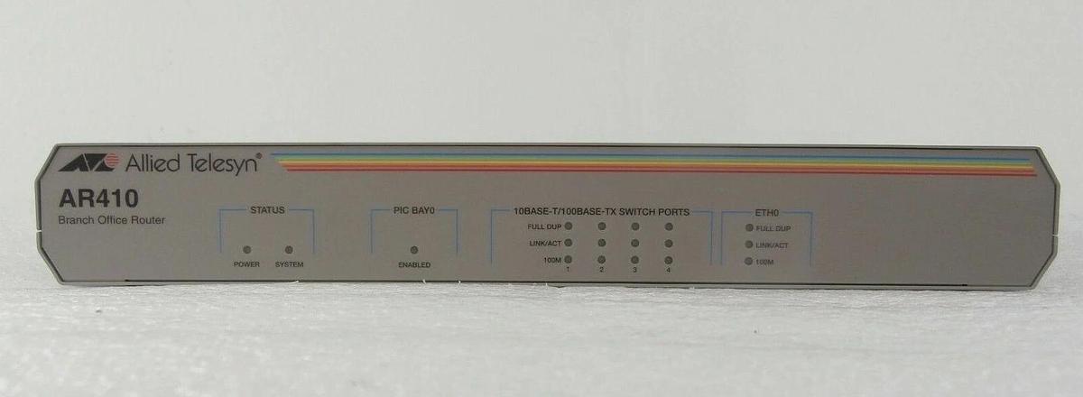 Used Allied Telesis AT-AR410-10 Branch Office Router AR410 Reseller Lot of 4 Surplus