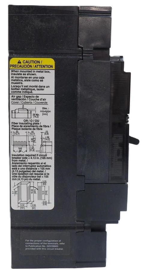 Schneider Electric JDF36225UK Circuit Breaker PowerPacT Square D New Surplus