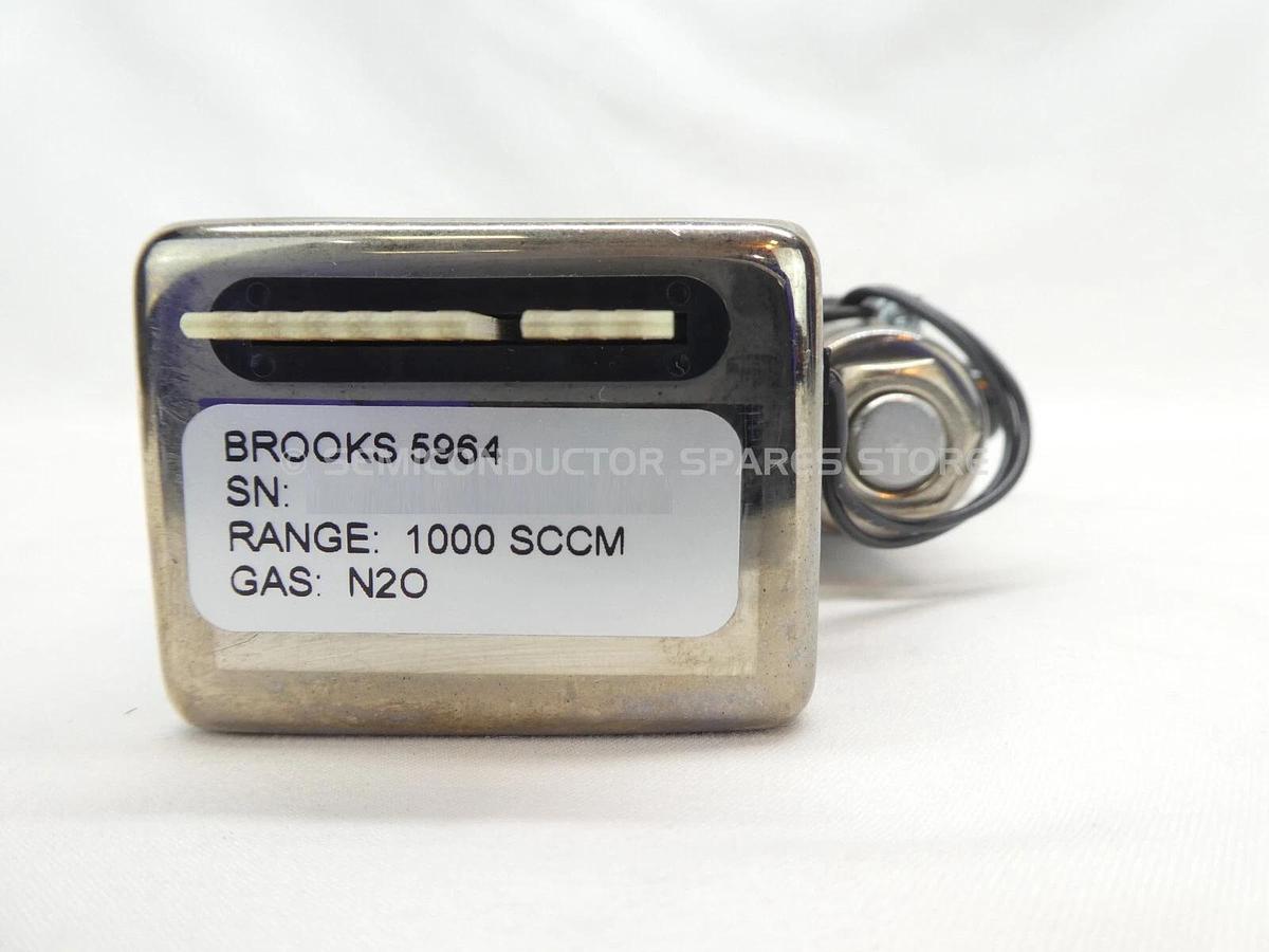 Refurbished Brooks 5964 Mass Flow Controller MFC 1000 SCCM N2O Lot of 2 OEM Refurbished