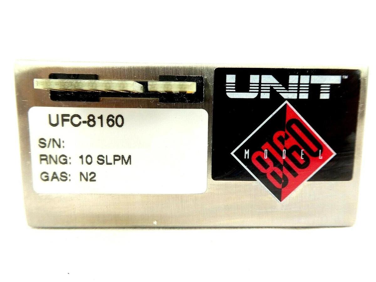 Used UNIT Instruments UFC-8160 Mass Flow Controller MFC 10 SLPM N2 8160 Working Spare