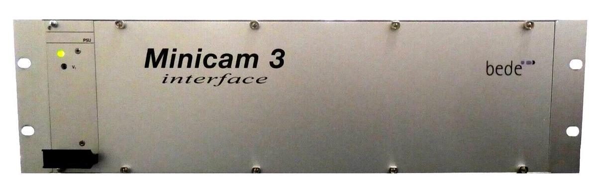 Used Bede Scientific Minicam 3 Interface Control Rack Module Working Surplus