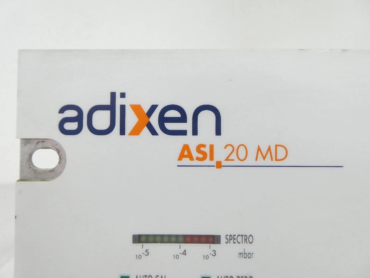 Used Alcatel Adixen ASI 20 MD Modular Leak Detector Control Panel Damaged Key Surplus