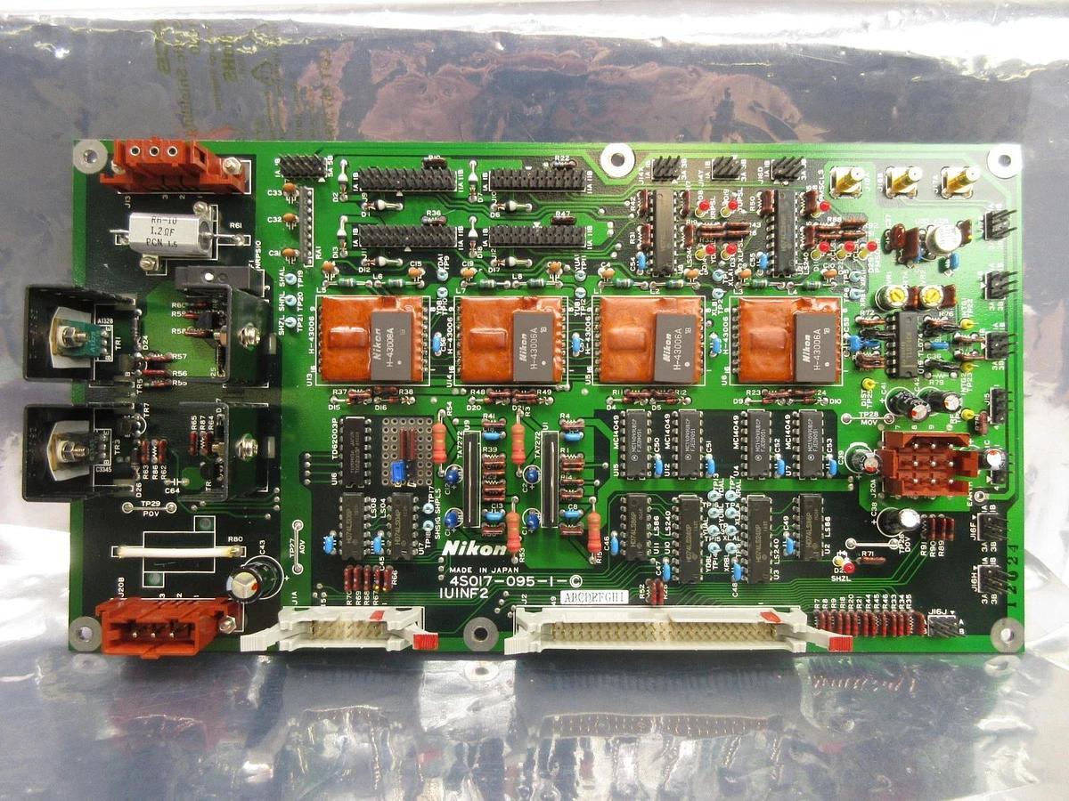 Used Nikon 4S017-095-1-Ⓒ Processor Board PCB IUINF2 4S017-095-1-C NSR-1755G7A Used