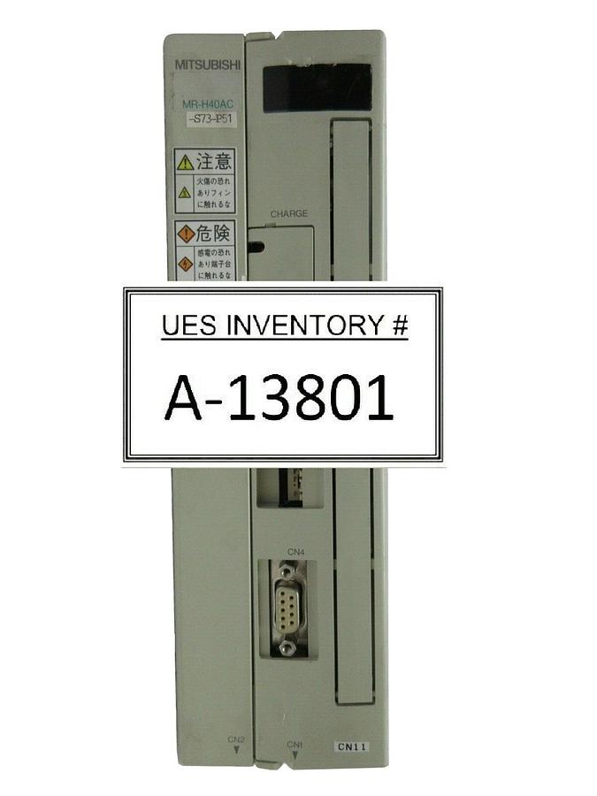 Used Mitsubishi MR-H40AC-S73-P51 AC Servo Drive Panasonic FB30T-M Flip Chip Used