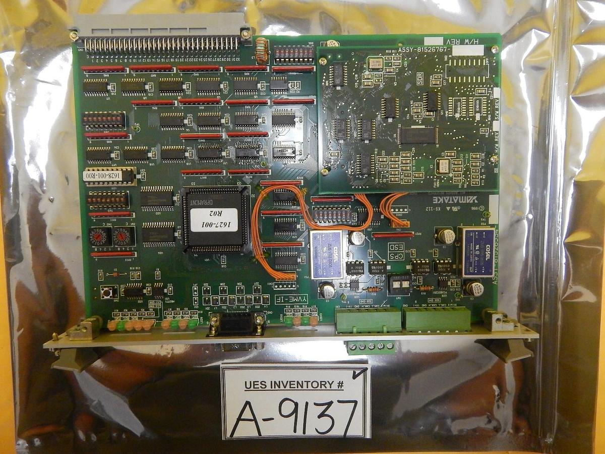 Used Yamatake SAB10-C4V12 YVME-IF Interface SDS VME Card PCB 81526535-001-03 Used