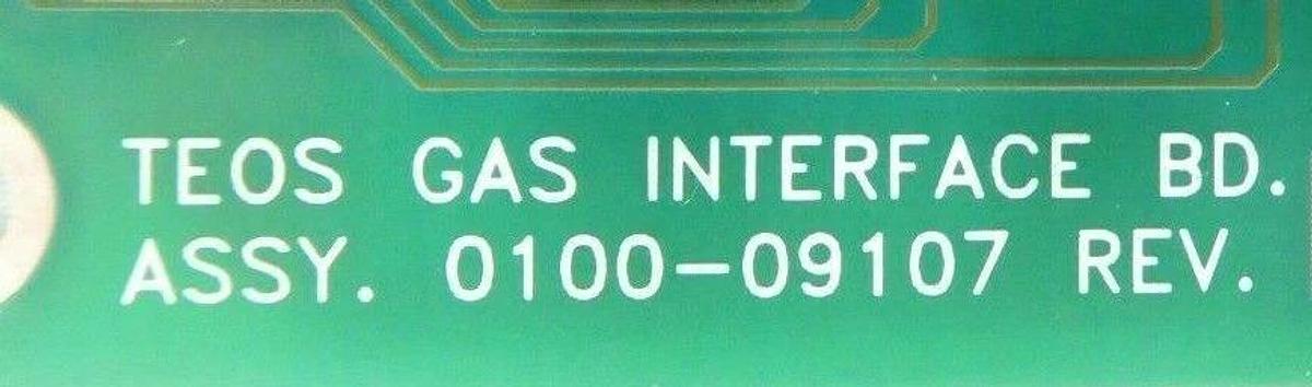 Used AMAT Applied Materials 0100-09107 TEOS Gas Interface Board PCB Working