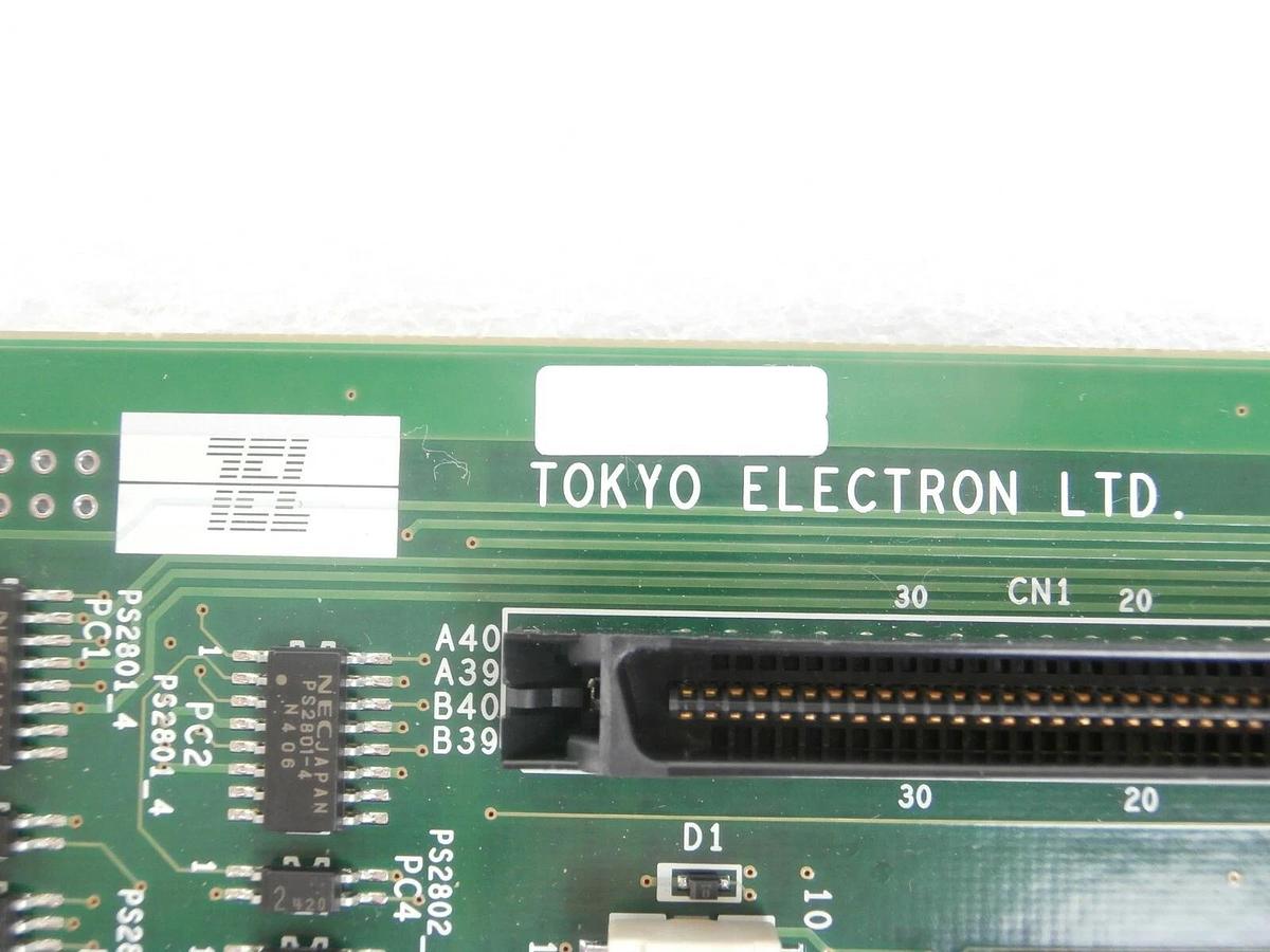 Used TEL Tokyo Electron 3D81-000037-V2 Board TYB62D-1/PS2 PCB T-3044SS Working Spare