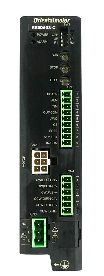 Used Oriental Motor RKSD503-C Stepping Motor Driver RKSD-C2 Working Surplus