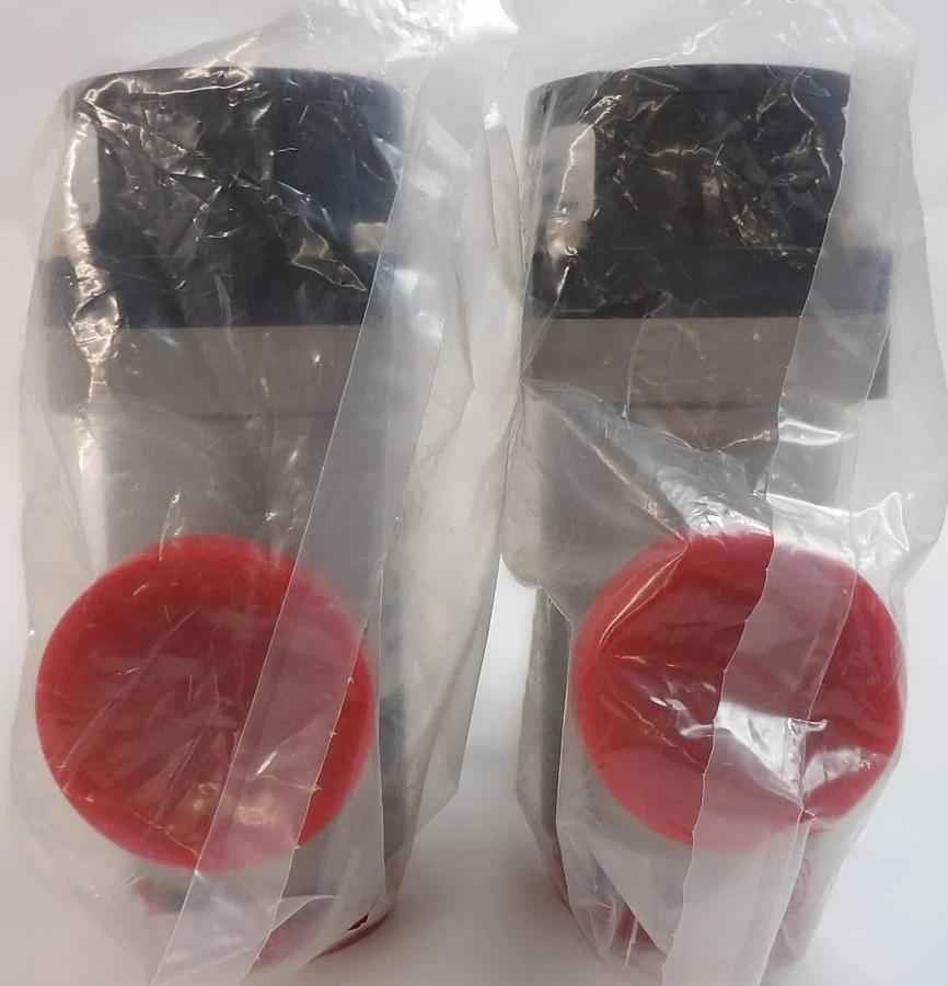 MKS Instruments LPV2-40-AK-225-CNVNH Pneumatic Right Angle Valve Lot of 2 New
