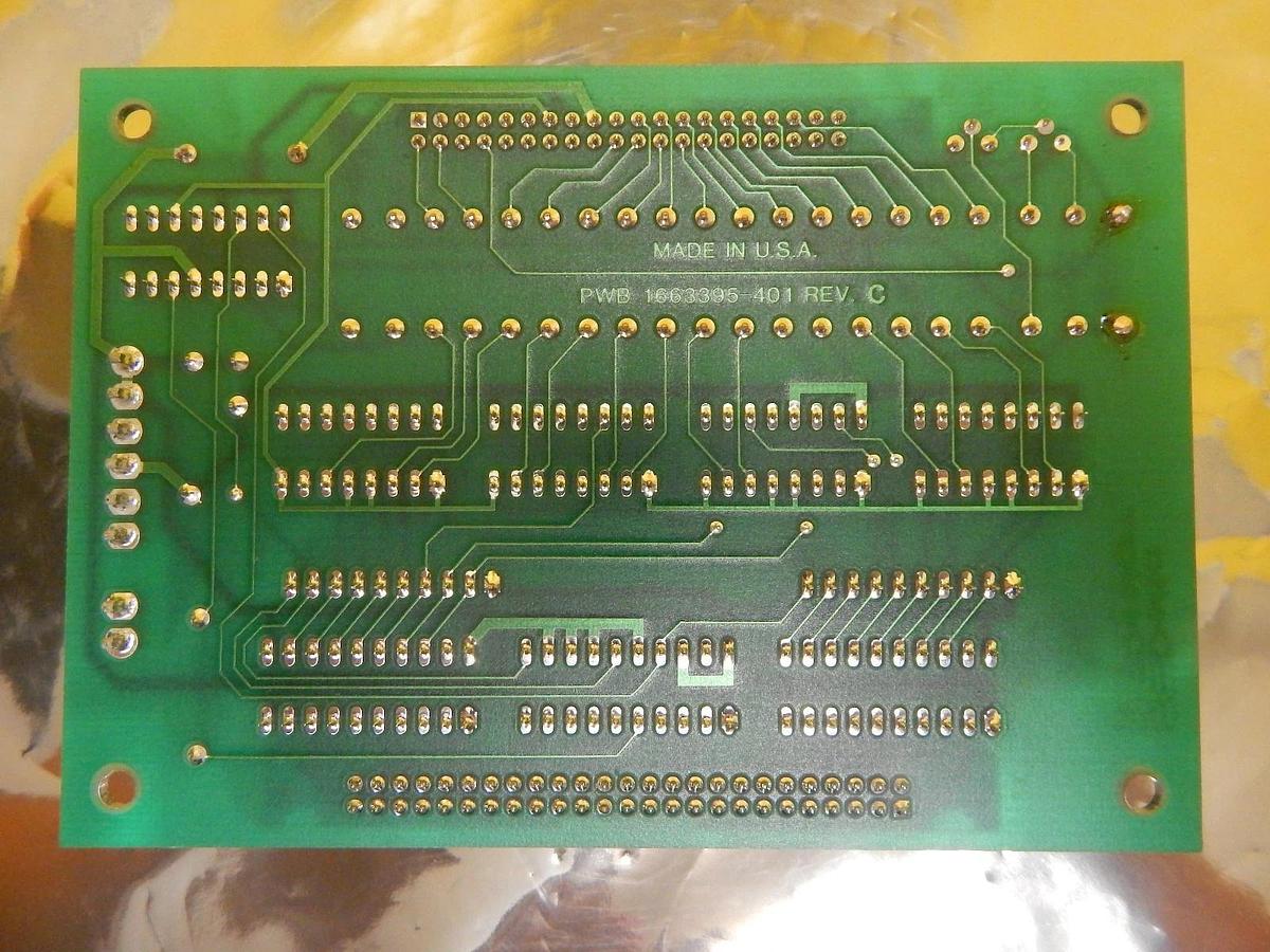 Used Delta Design 1663396-501 68K Parallel Interface Buffer Board PCB Used Working
