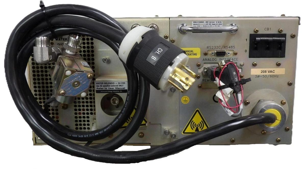 Used RF-20RWC AE Advanced Energy 3150058-002 RF Generator 2kW @ 12.56 Untested As-Is