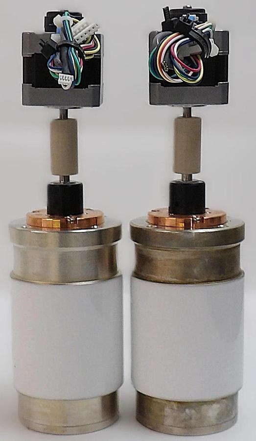 Used Meiden 12100003 Variable Vacuum Capacitor Lot of 2 Working