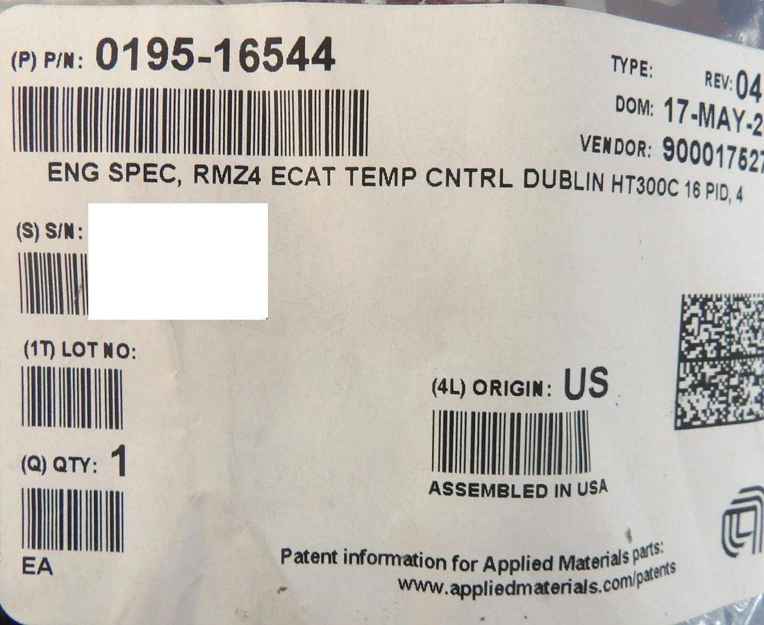 Watlow 0195-16544 Temperature Controller EtherCAT Reseller Lot of 5 New