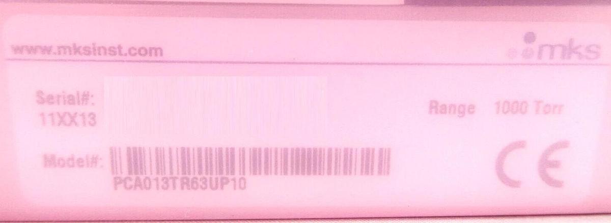 MKS Instruments PCA013TR63UP10 Pressure Controller πPC PC90 New Surplus