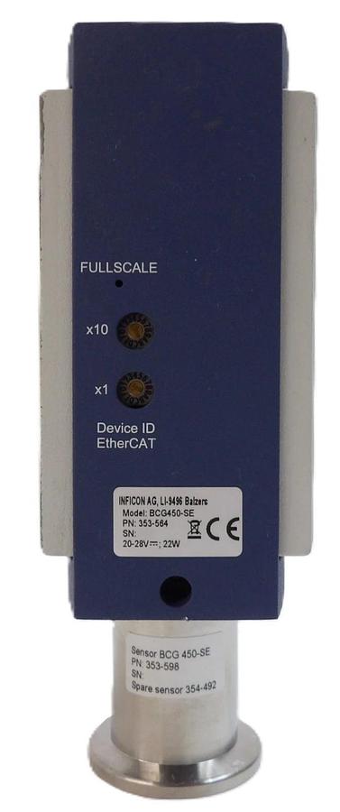 Used Inficon BCG450-SE High Vacuum TripleGauge Working
