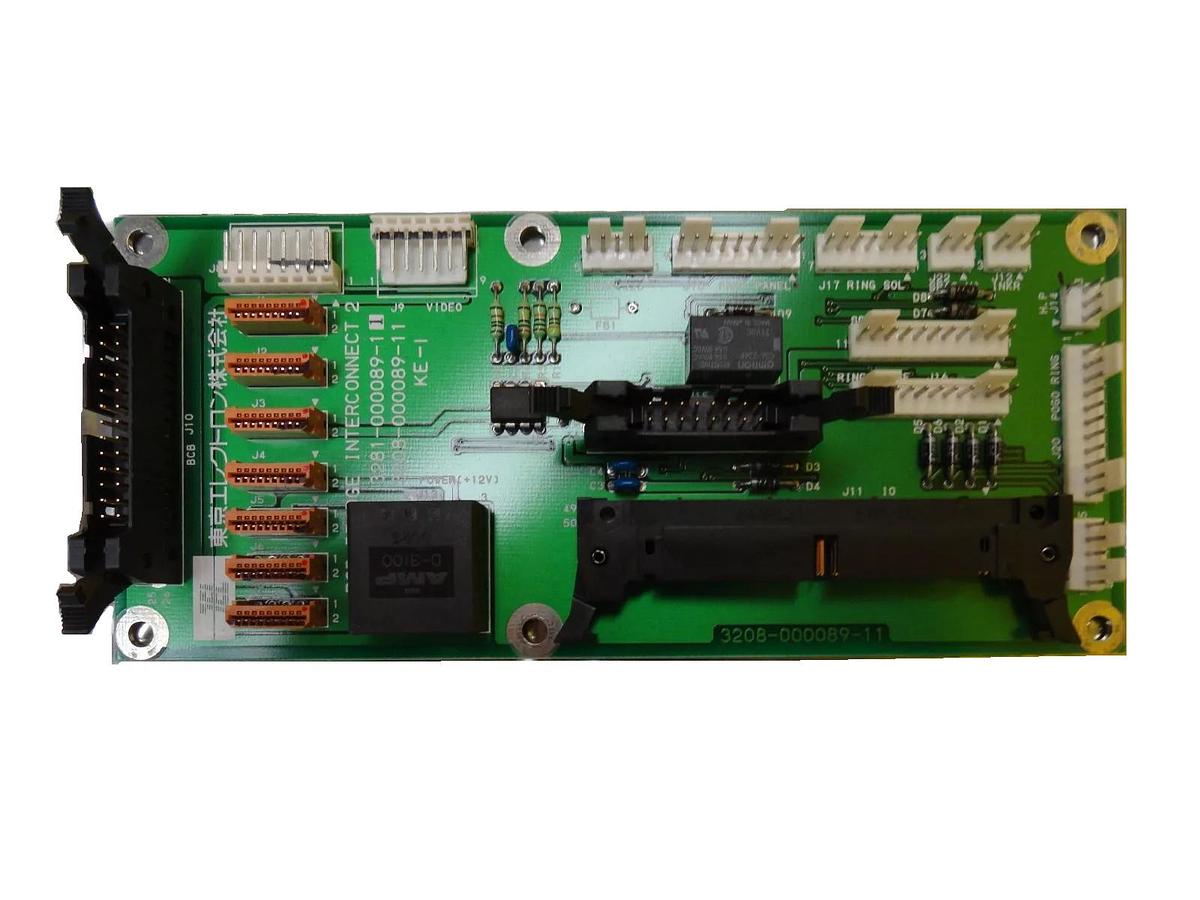 Used TEL Tokyo Electron 3208-000089-12 Bridge Interconnect 2 PCB P-8 Prober Working