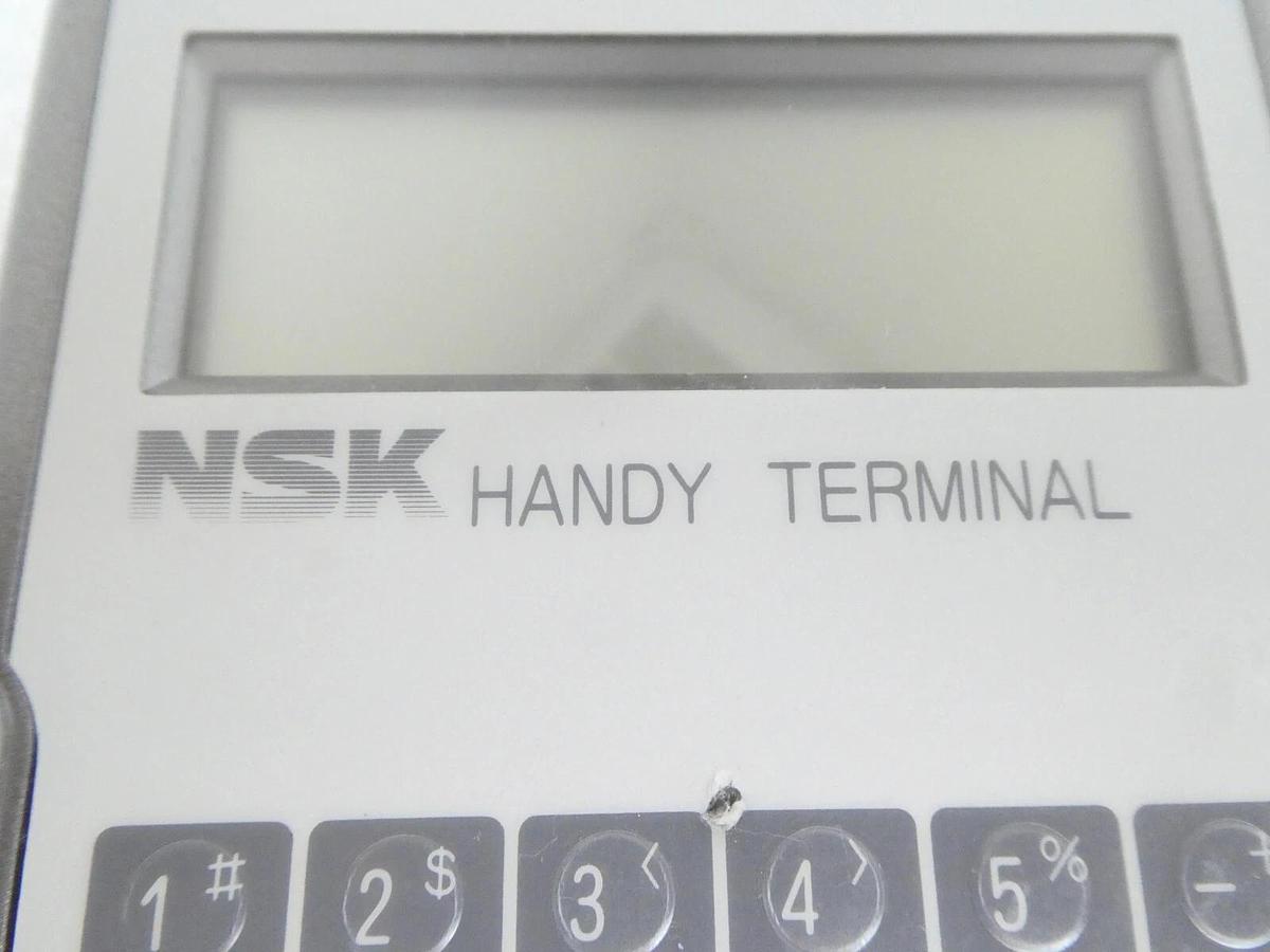 Used NSK FHT11 Indexer Teach Pendant Handy Terminal ESA Series AMAT Working Surplus