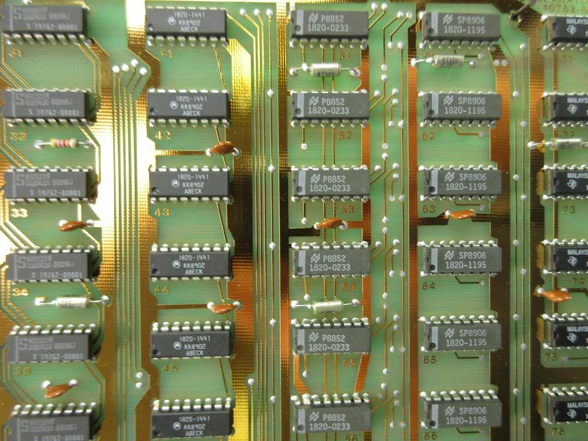 Used HP Hewlett-Packard 10762-60001 Comparator PCB Card ASML 4022.428.1777 PAS Used