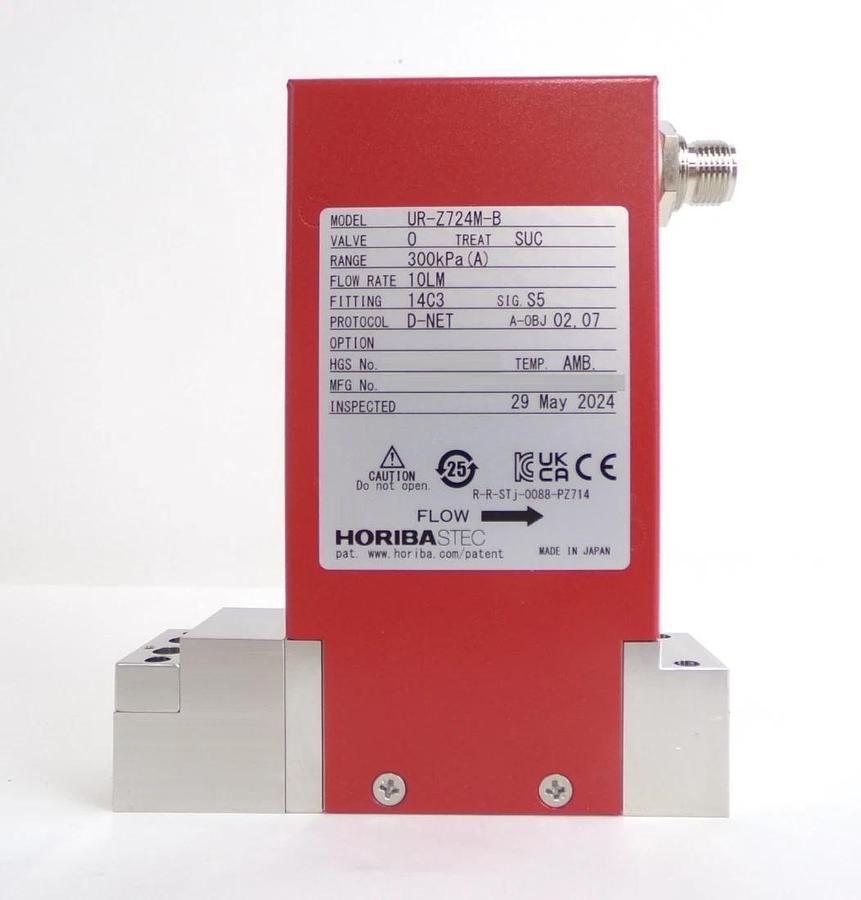 Used Horiba STEC UR-Z724M-B Mass Flow Controller MFC Reseller Lot of 3 Working