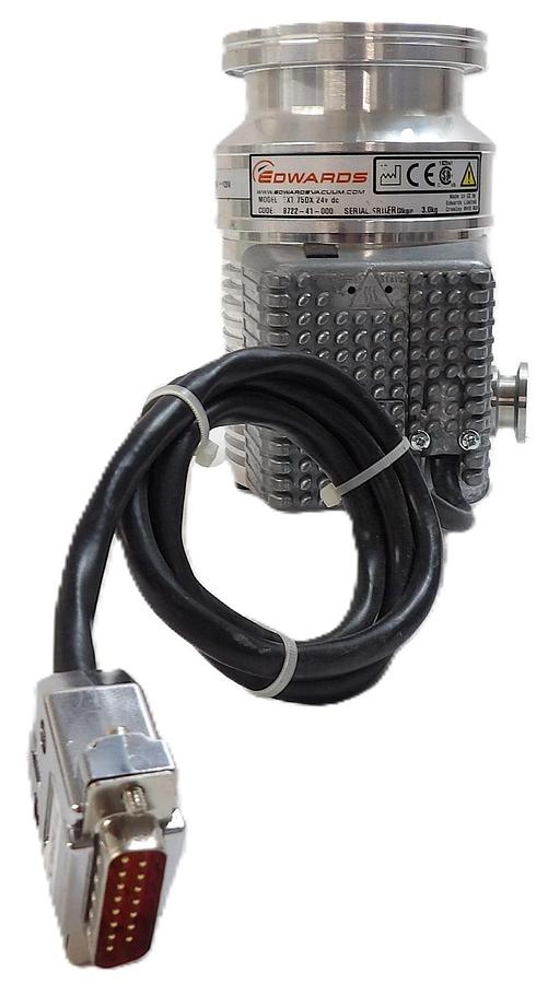 Used EXT 75DX Edwards B722-41-000 Turbomolecular Pump Turbo Untested As-Is
