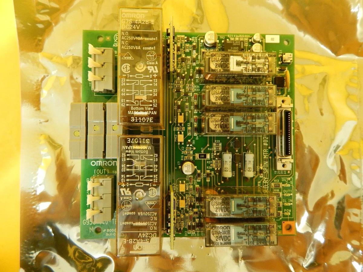 Used Omron G9SC-140-TE3 RY MTR #02 PCB Board TEL Lithius Used Working