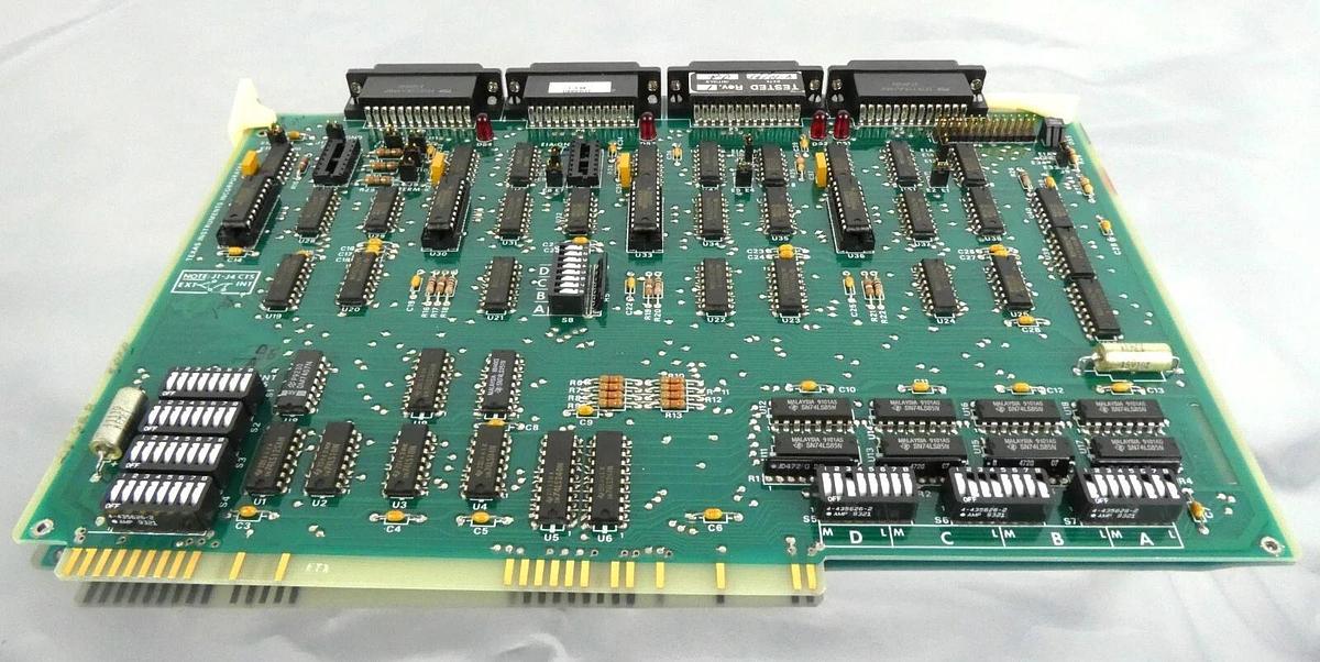 Used Texas Instruments 1600168-0001 Communcation Expander PCB Card 115684001 Working