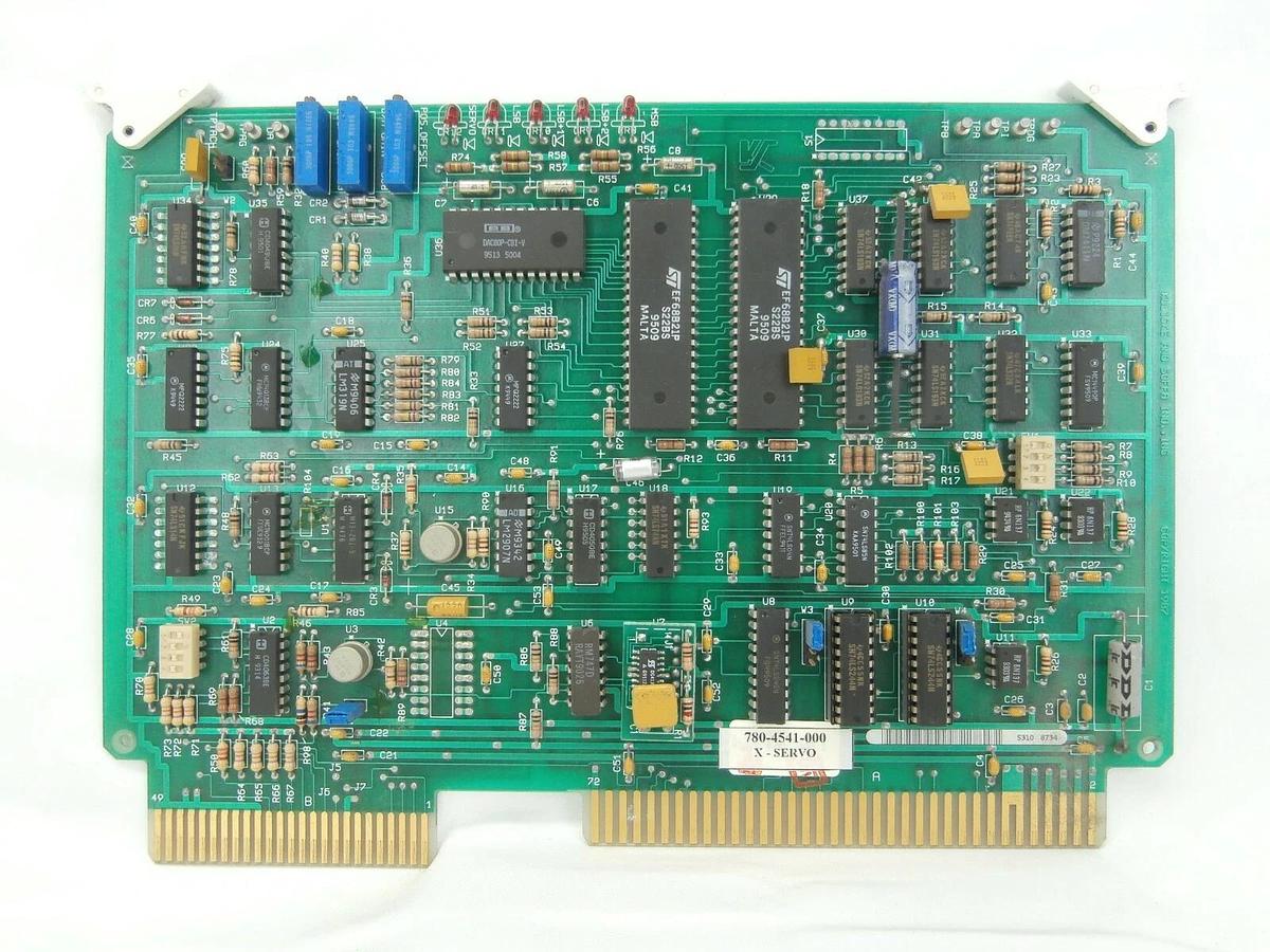 Used Kulicke & Soffa 780-4541-000 X-Servo Board PCB Card 6300-4541-001-01 Working