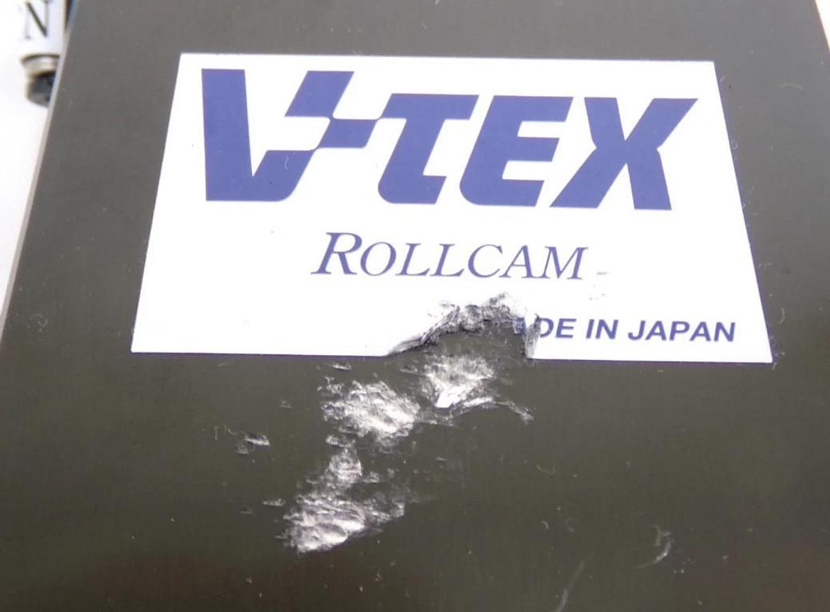 Used V-Tex CX12-000134-11 Pneumatic Gate Valve ROLLCAM TEL No Gate Working