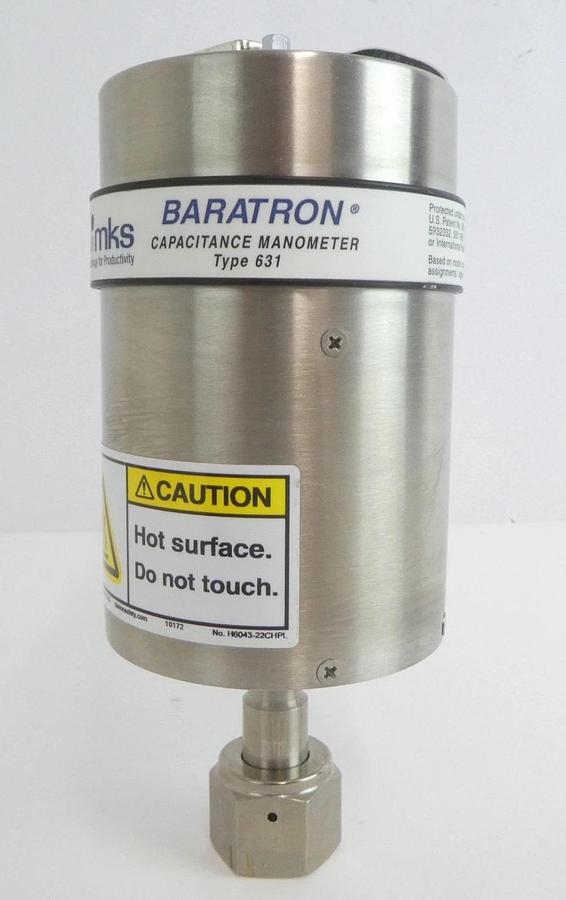 Used MKS Instruments 631C13T8FHBB Baratron Capacitance Manometer 631 Dented Surplus