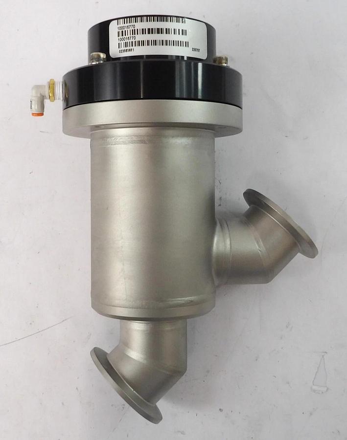 Used MKS Instruments 100016770 Ultra High Vacuum Angle Valve AMAT Working