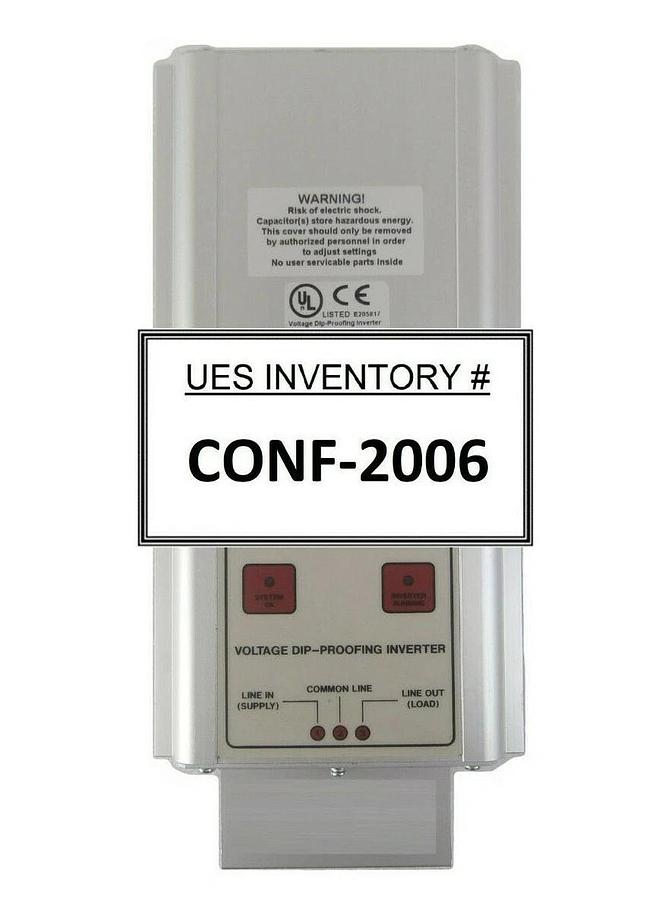 DIP Proofing Technologies DPI52S 50208 Voltage Dip-Proofing Inverter New Spare