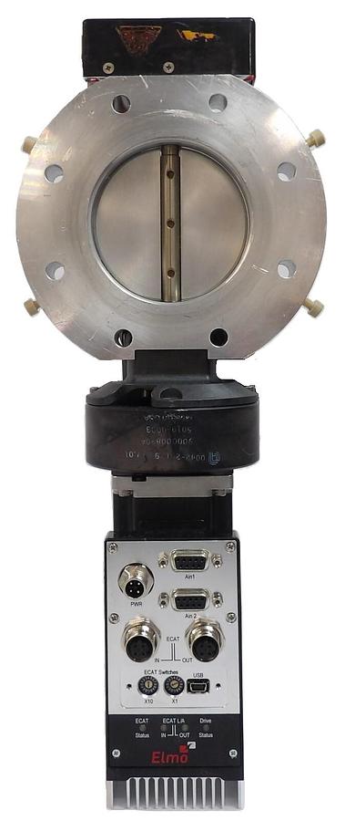 Used Elmo Motion 0190-53406 Butterfly Valve Module Assembly Working Surplus