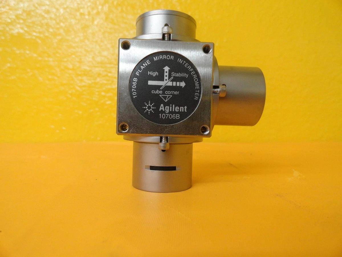 Used Agilent 10706B Plane Mirror Interferometer Cube Corner Used Working