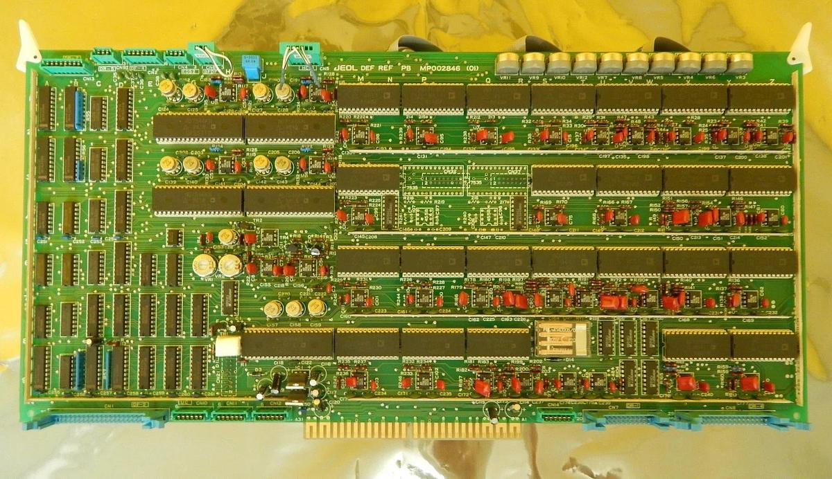 Used JEOL MP002846 (01) DEF REF PB PCB Card KI JEM-2010F TEM Working