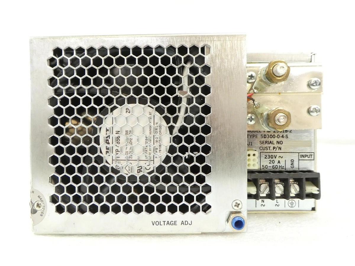 Used Pioneer Magnetics PM 2501B-2 Power Supply 5D300-0-4-S KLA-Tencor eS31 Working