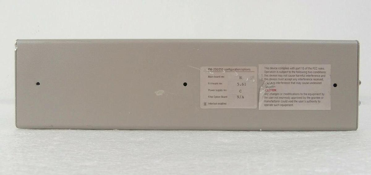 Used Pacific Scientific PM-250 Vacuum Particle Controller Untested As-Is