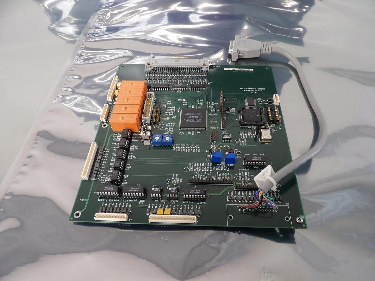 Used Deos 7222-15-0003 Micro Controller PCB 7222-25-0003 GEM-Q400 Working Surplus