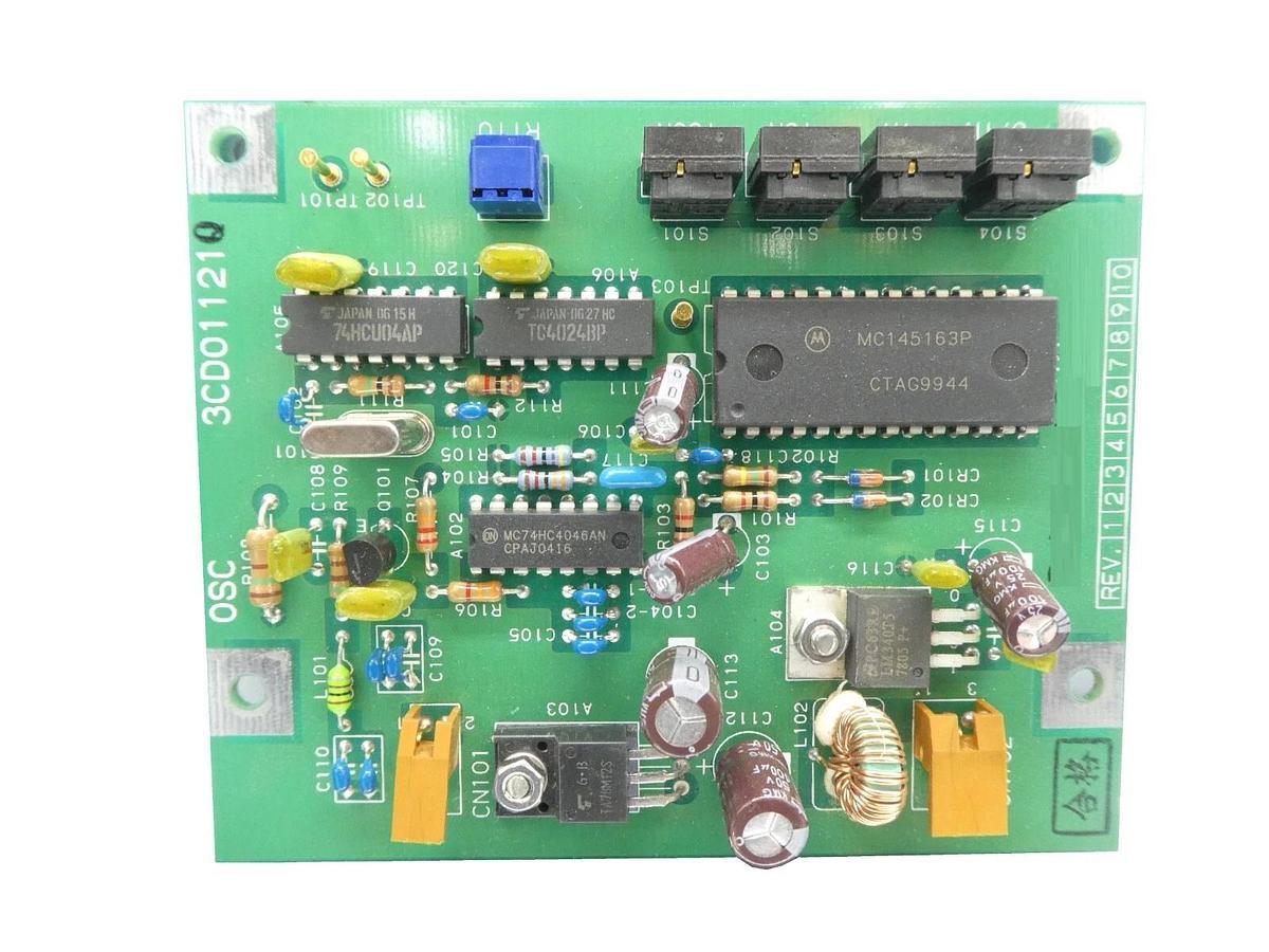 Used Hitachi Kokusai Denki 3CD011210 Adjustment Board PCB OSC Mikro Sonic Working