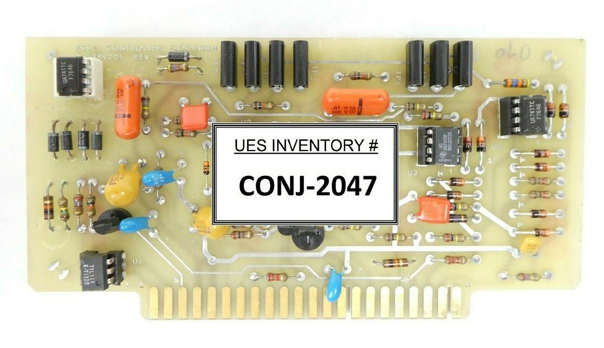 Used Varian Semiconductor VSEA D7389001 Floodgun Controller PCB Card D-7389001 Spare