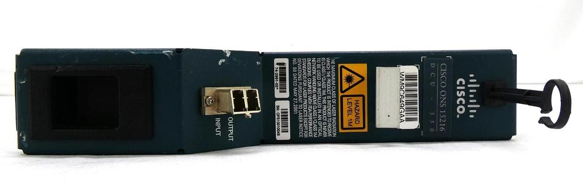 Used Cisco 74-2991-02 Dispersion Compensator Module ONS 15216 DCU-350 Working Spare