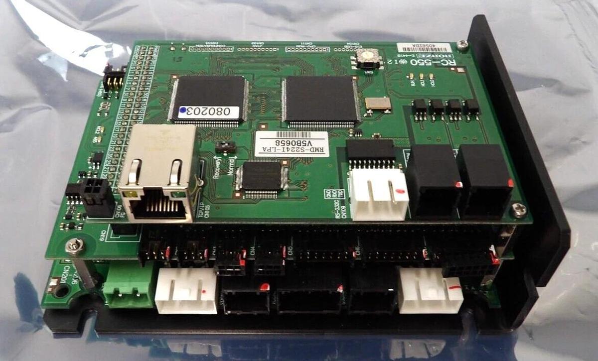 Used Rorze Automation RMD-S224I-LPA Servo Controller PCB Assembly V5B0658 Working