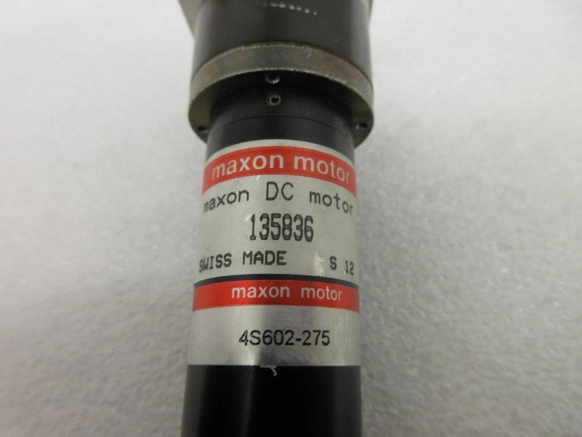 Used Maxon Motor 135836 DC Motor Nikon 4S602-275 NSR-S204B Step-and-Repeat Working