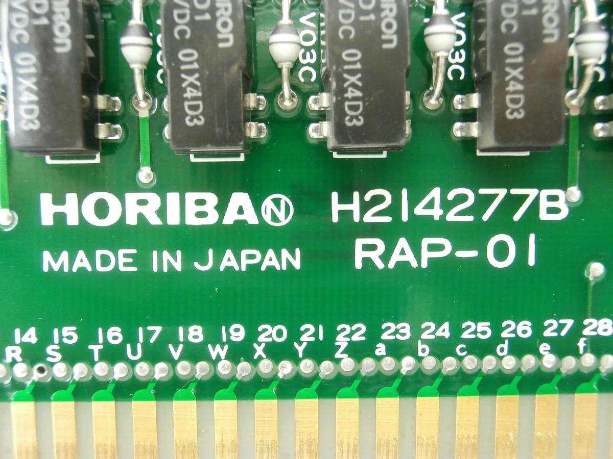 Used Horiba H214277B Signal Range Board PCB Card RAP-01 PD-201A Used Working